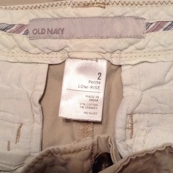 Bermuda length khaki shorts (petite) - Picture 1 of 2